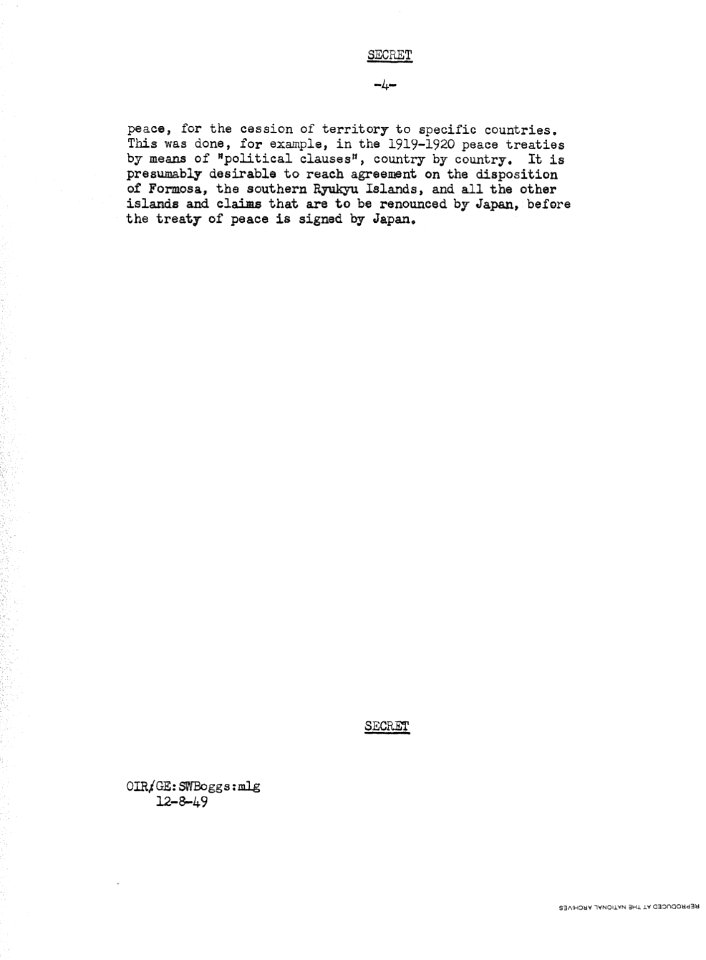 Momorandam by Boggs, Dec 8, 1949 04