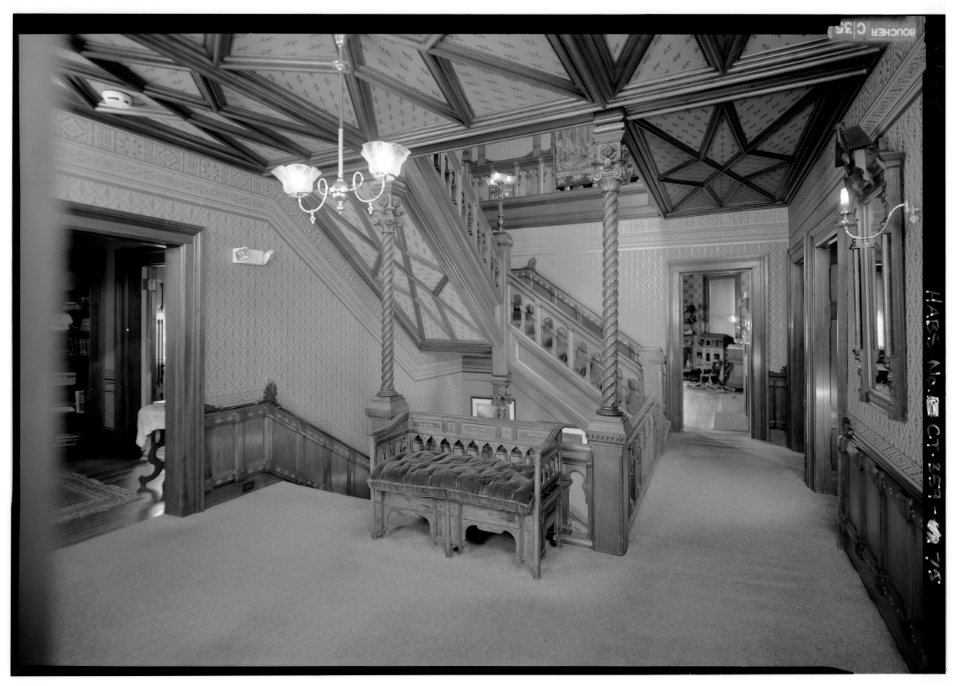 Mark Twain House - HABS photo 023217pu