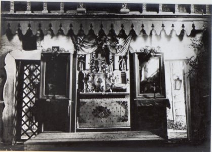 Monastyrek Kloster bei Brzezany, Innenaufnahme mit Altar (BildID 15438194)