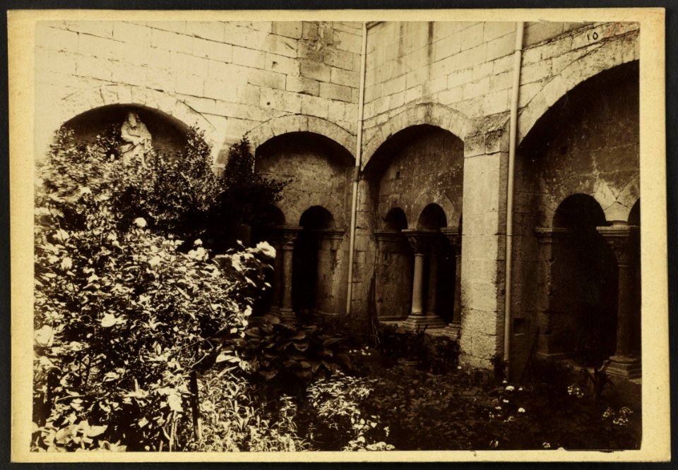 Monastère Saint-Paul-de-Mausole de Saint-Rémy-de-Provence - J-A Brutails - Université Bordeaux Montaigne - 1904