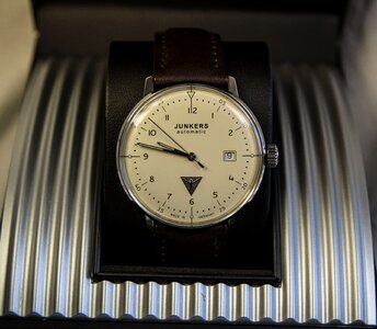 Bauhaus design automatic watch photo