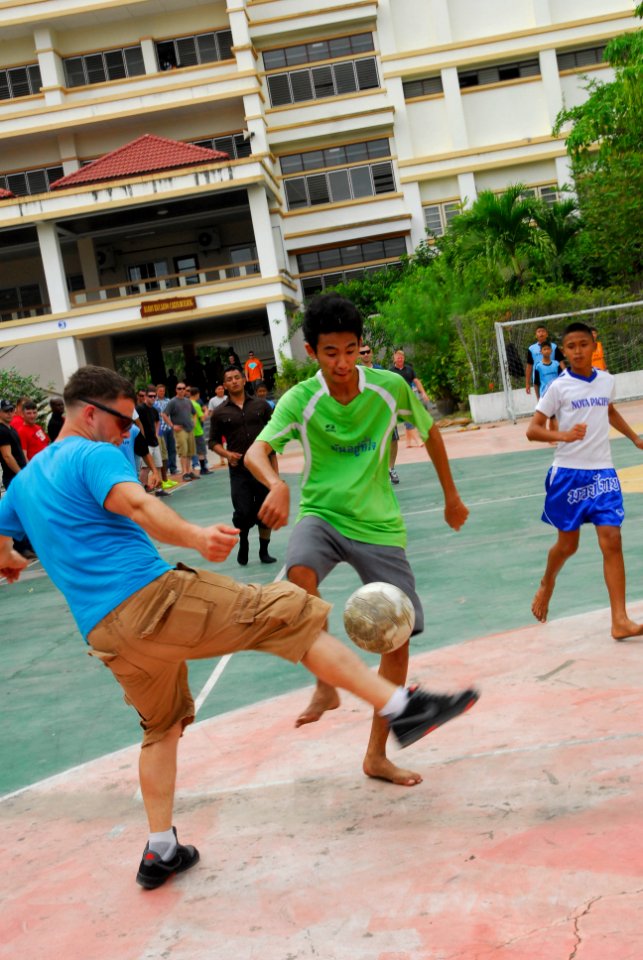 Marines Volunteer in Thailand Community 140215-N-LX503-104 photo