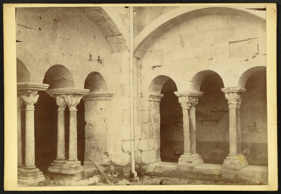 Monastère Saint-Paul-de-Mausole de Saint-Rémy-de-Provence - J-A Brutails - Université Bordeaux Montaigne - 1873