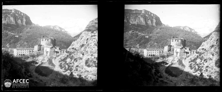 Monestir de Sant Salvador de la Vedella i paisatge dels voltants