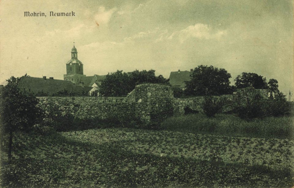 Mohrin N. M., Ostbrandenburg - Stadtansicht (Zeno Ansichtskarten)
