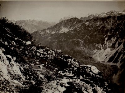 Mojstrovkapass, Triglavkette Ml.u.Vk, Bogatin, Kuk vom Smogar (Pan) (BildID 15482538)