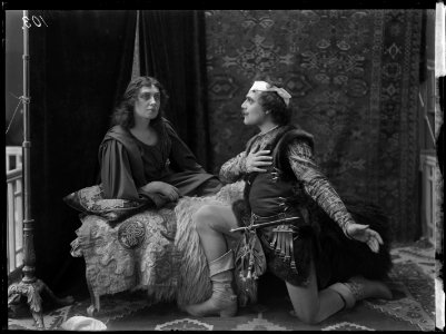 Monna Vanna, Svenska teatern 1903. Rollporträtt - SMV - SvT037