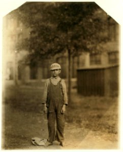 Monroe James, 12 Stringes St. Age doubtful. Works in the Belton S.C. Mill. LOC nclc.02615
