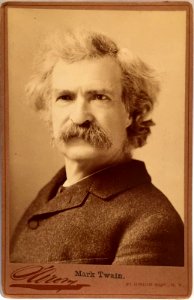Mark Twain by Sarony, 1884 photo