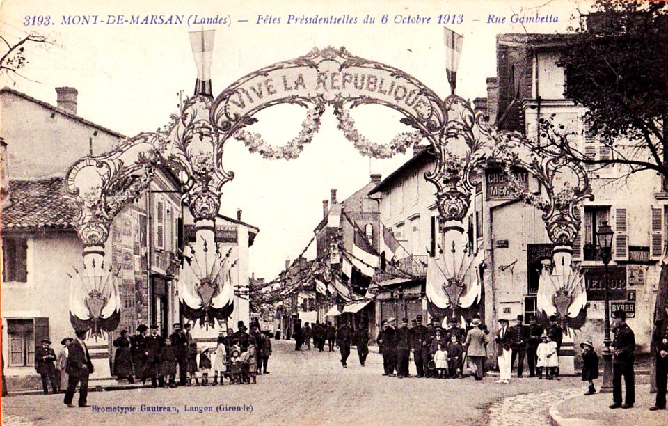 Mont-de-Marsan - Fêtes Présdentielles du 6 octobre 1913 13