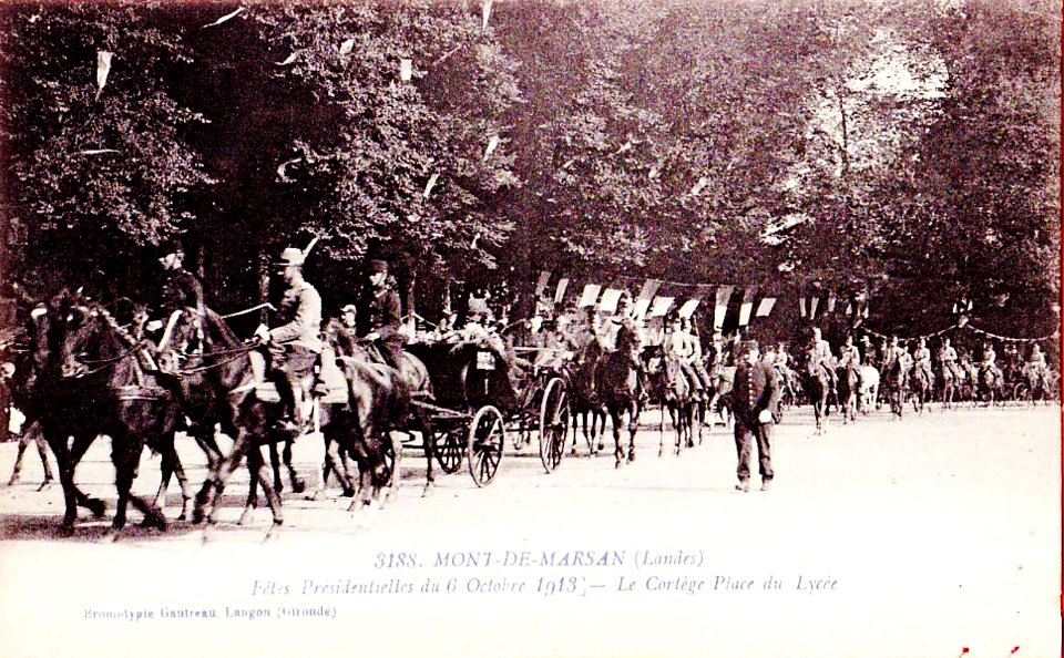 Mont-de-Marsan - Fêtes Présdentielles du 6 octobre 1913 3