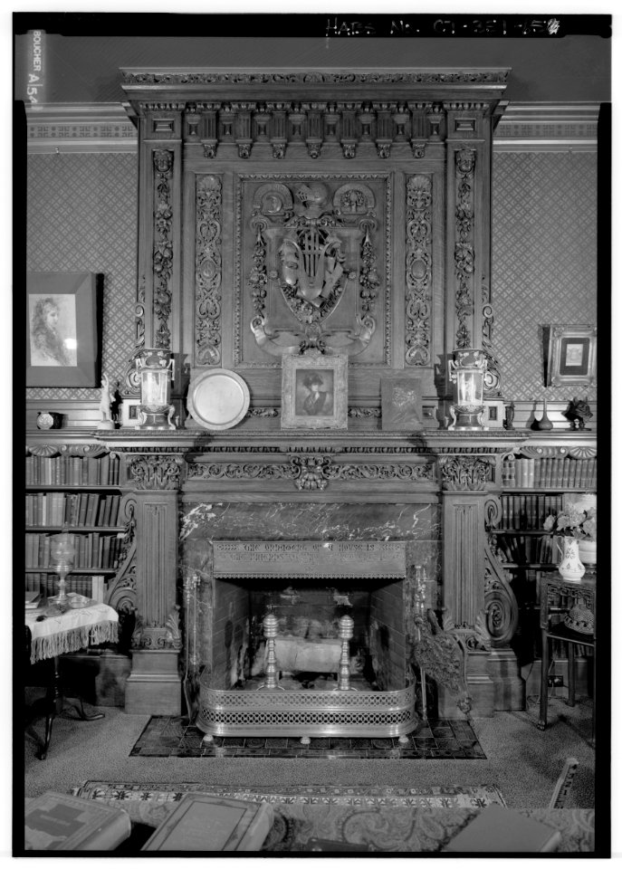 Mark Twain House - HABS photo 023207pu