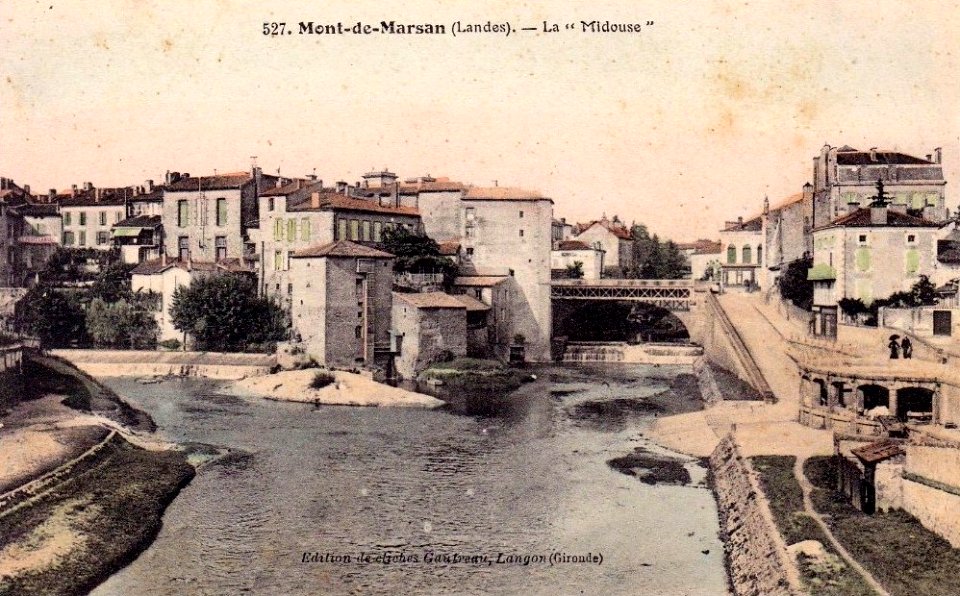 Mont-de-Marsan - Le Midou et la Douze - confluent 3