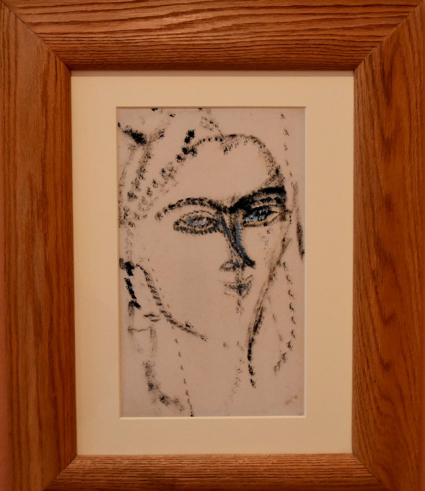 Modigliani, Head of a Woman, 1915 (2) (28693948743)