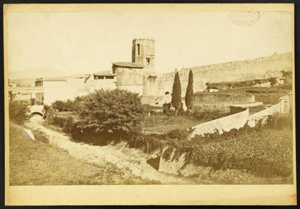 Monestir de Sant Pere de Galligants - Girona - J-A Brutails - Université Bordeaux Montaigne - 1839