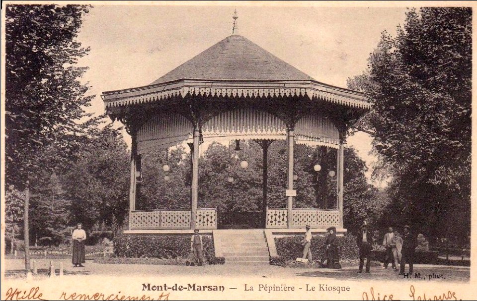 Mont-de-Marsan - Pépinière - Kiosque 1
