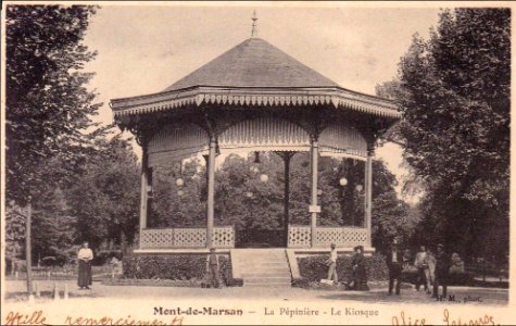 Mont-de-Marsan - Pépinière - Kiosque 1