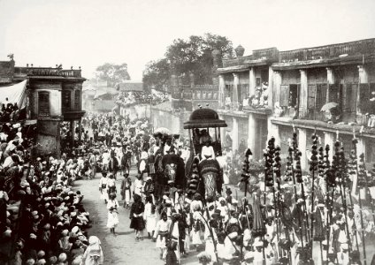 Mohurrum Festival by Lala Deen Dayal