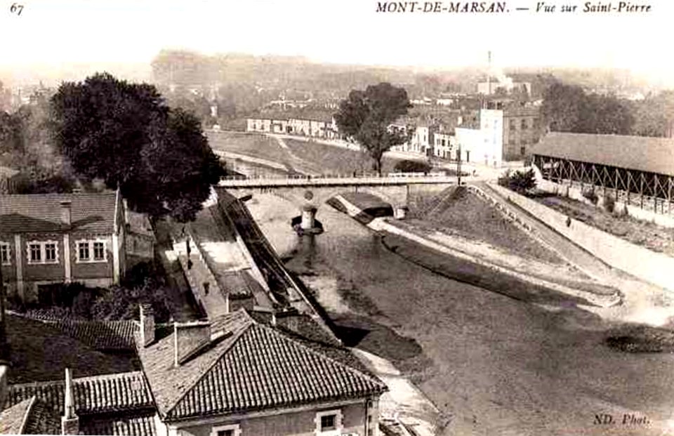 Mont-de-Marsan - vue sur Saint-Pierre