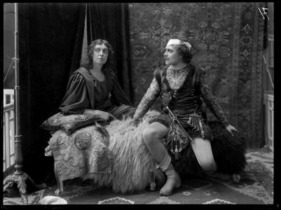 Monna Vanna, Svenska teatern 1903. Rollporträtt - SMV - SvT038
