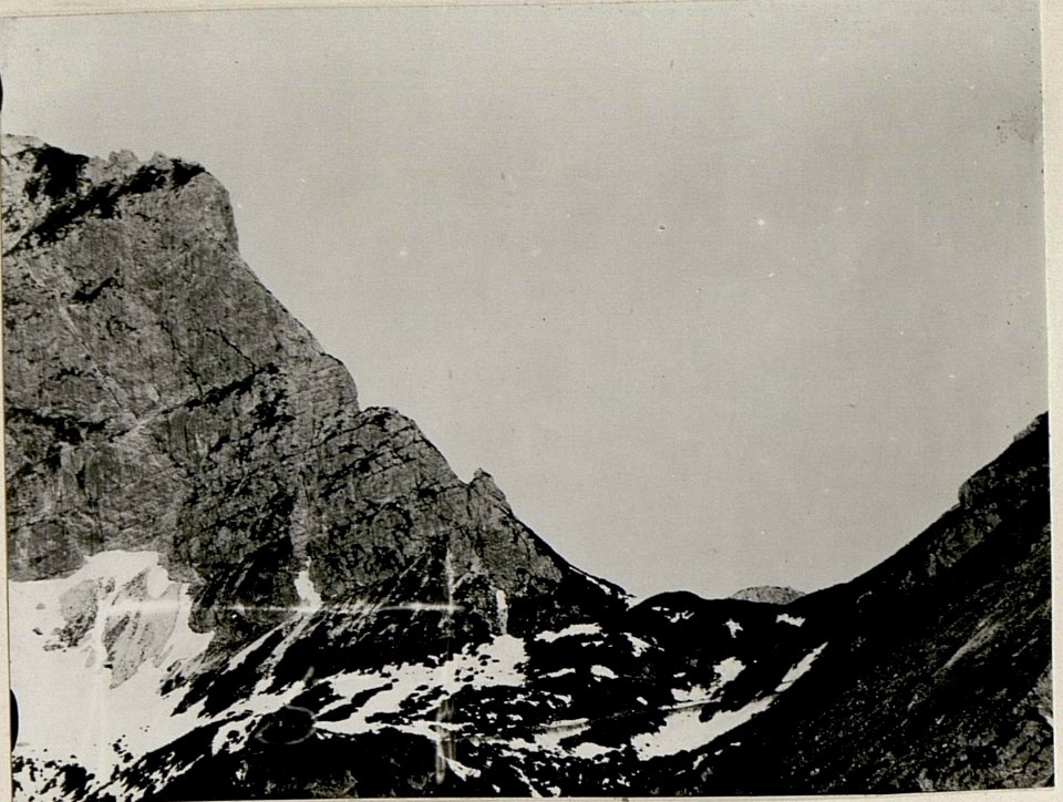 Montasch, Köpfach und Mittagskofel von der kl. Naboisscharte, III. Teilbild (BildID 15516864)