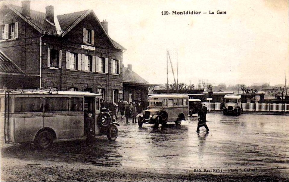 Montdidier (80), la gare (6)
