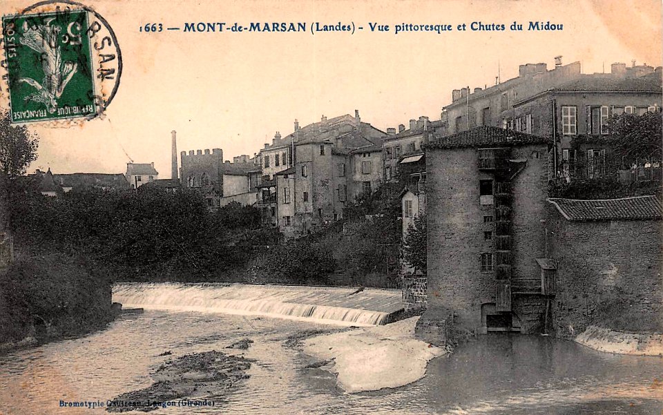 Mont-de-Marsan - Chutes du Midou 1a