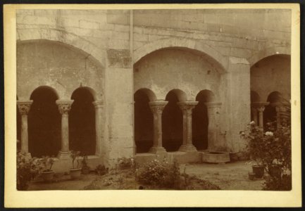 Monastère Saint-Paul-de-Mausole de Saint-Rémy-de-Provence - J-A Brutails - Université Bordeaux Montaigne - 1871