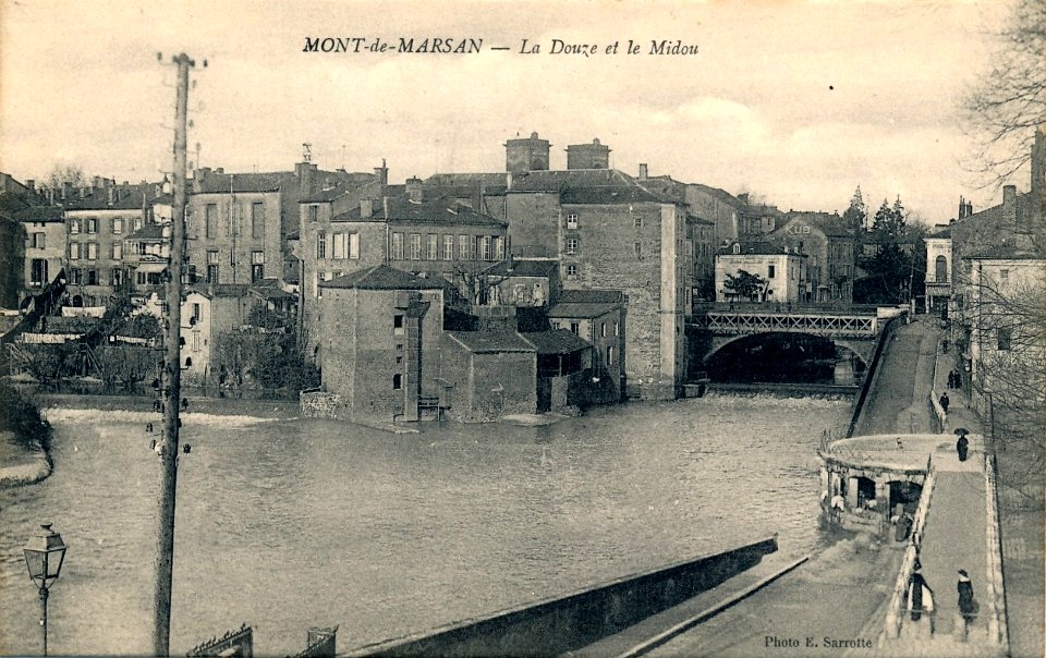 Mont-de-Marsan - Le Midou et la Douze - confluent 2