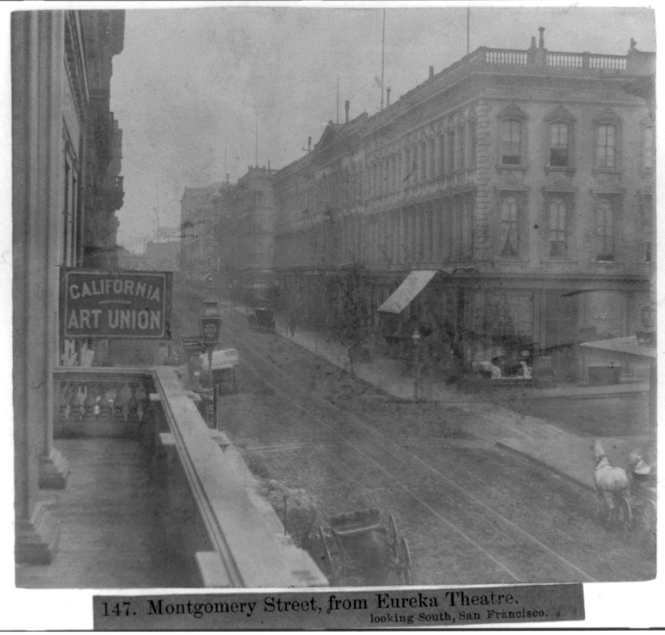 Montgomery Street, from Eureka Theatre, looking South, San Francisco LCCN2002723560