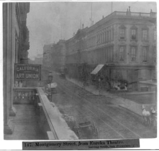 Montgomery Street, from Eureka Theatre, looking South, San Francisco LCCN2002723560