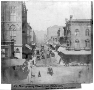 Montgomery Street, San Francisco - From Market Street LCCN2002724199