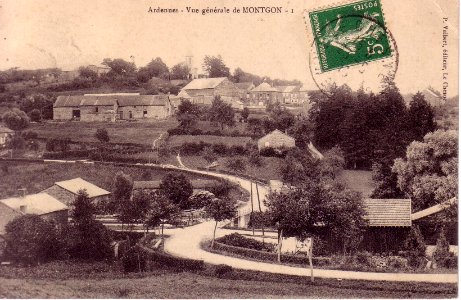 Montgon vue générale