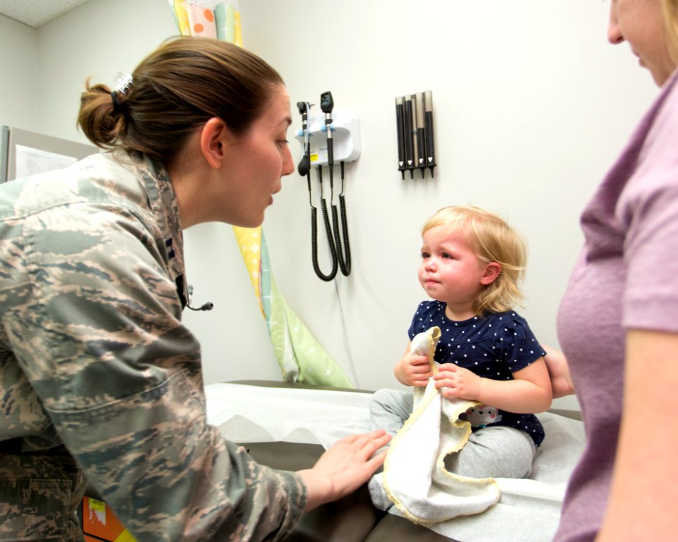 Month of the Military Child – Pediatricians serve as important resource for parents 150424-N-WY366-536