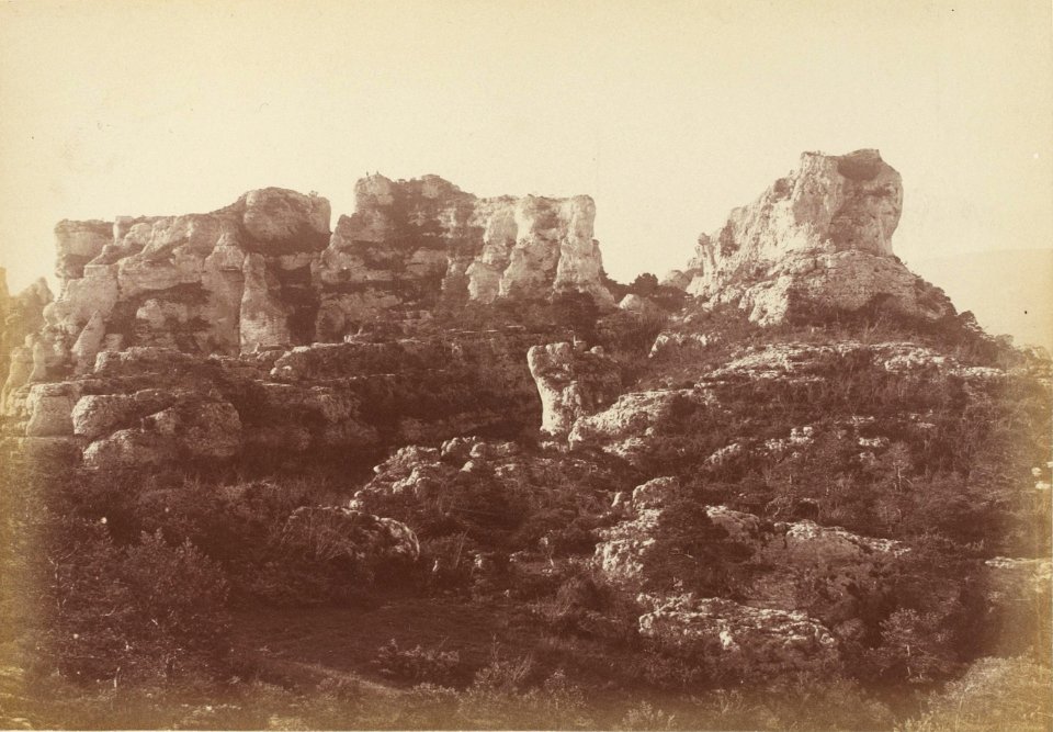 Montpellier-le-Vieux - La Citadelle (Martel-Chabanon, 1884)