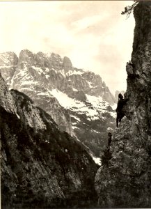 Montasch von der Kleinen Naboisscharte aus gesehen, aufgenommen am 1.6.1916 (BildID 15473213)