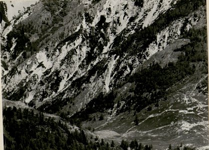 Montasch, Köpfach und Mittagskofel von dem kl. Nabois ¤ 1725 IV. Teilbild (BildID 15517025)