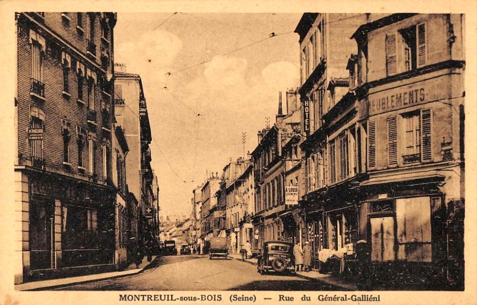 Montreuil-sous-Bois.Rue du Général-Gallieni