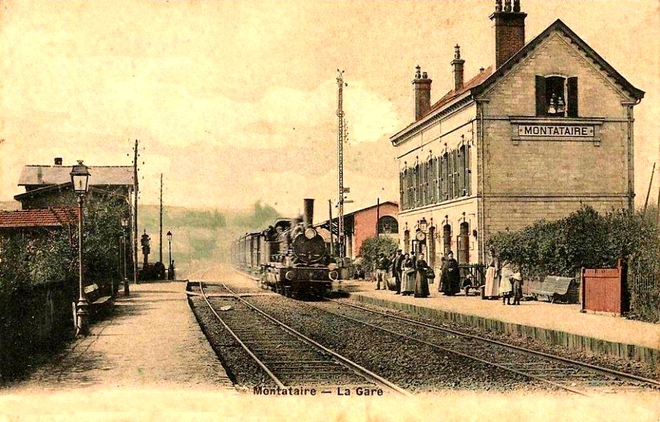 Montataire (60), la gare