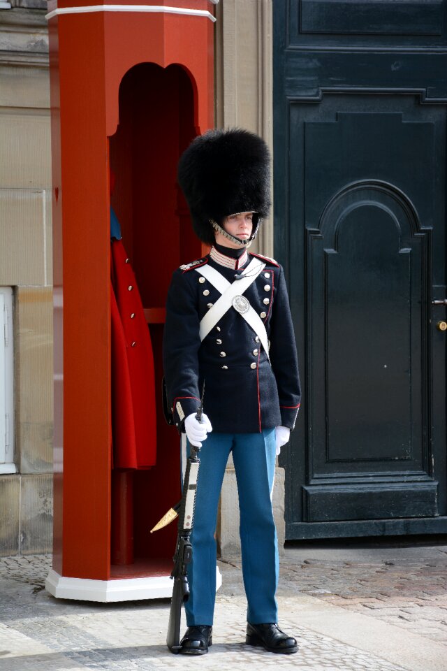Uniform historic tourist
