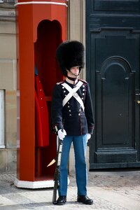 Uniform historic tourist photo