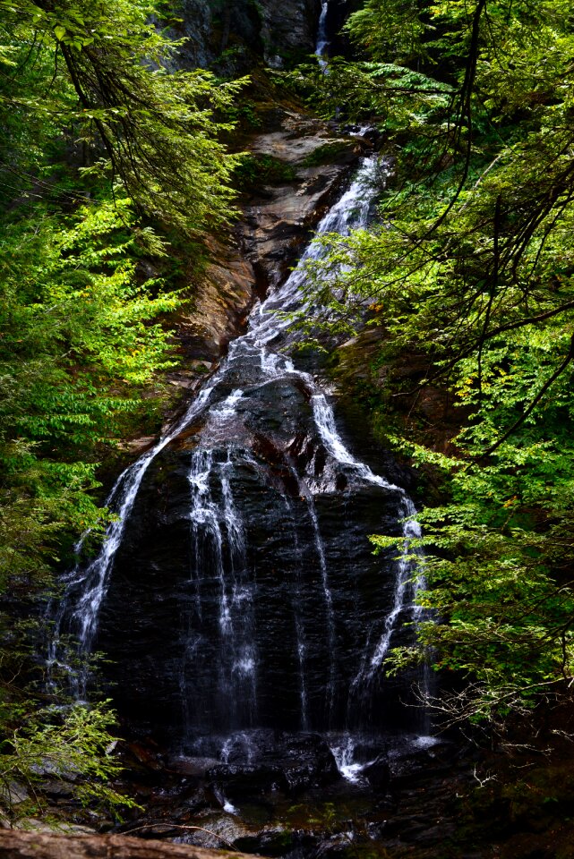Vermont waterfall stowe