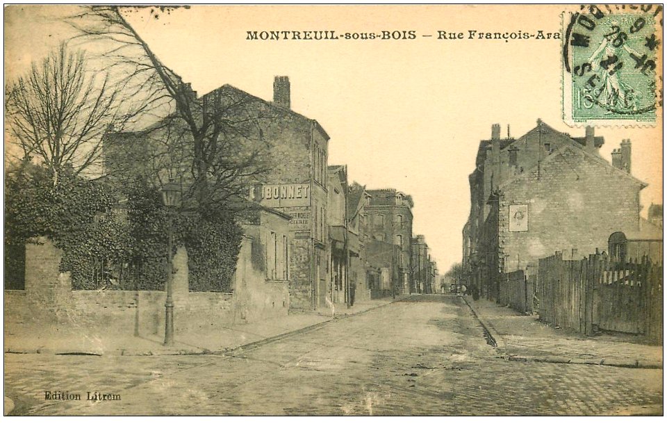 Montreuil-sous-Bois.Rue Francois Arago