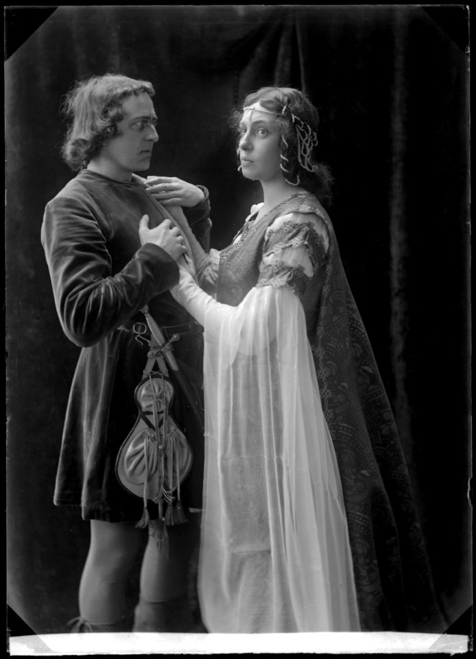 Monna Vanna, Svenska teatern 1903. Rollporträtt - SMV - SvT040