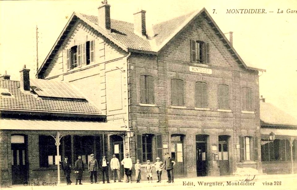 Montdidier (80), la gare (5)