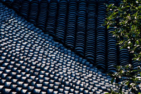 Tiles line light and shadow photo