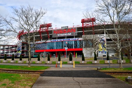 Sport stadium landscape photo