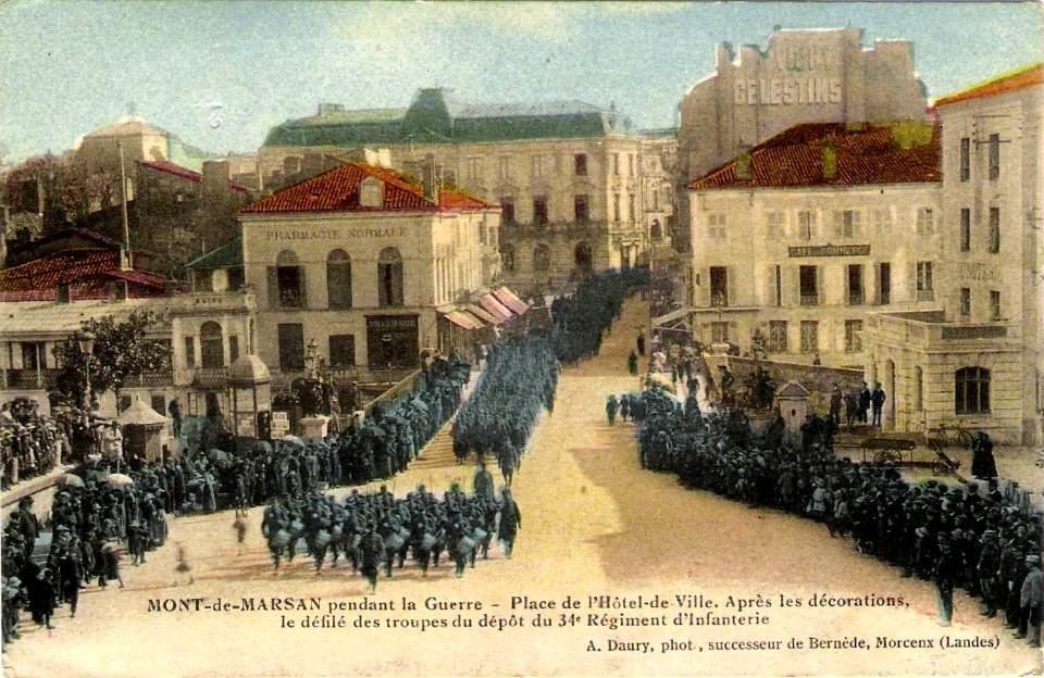 Mont-de-Marsan - Guerre 1914-1918