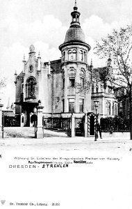 Ministro de guerra villa bella época Dresde
