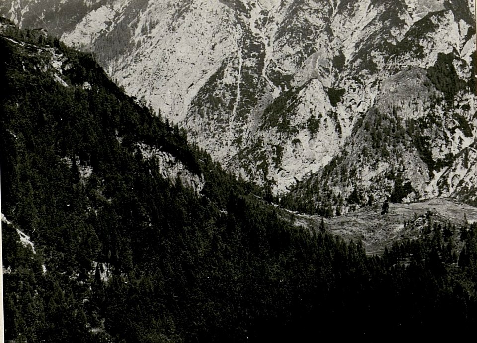Montasch, Köpfach und Mittagskofel von dem kl. Nabois ¤ 1725 III. Teilbild (BildID 15517018)